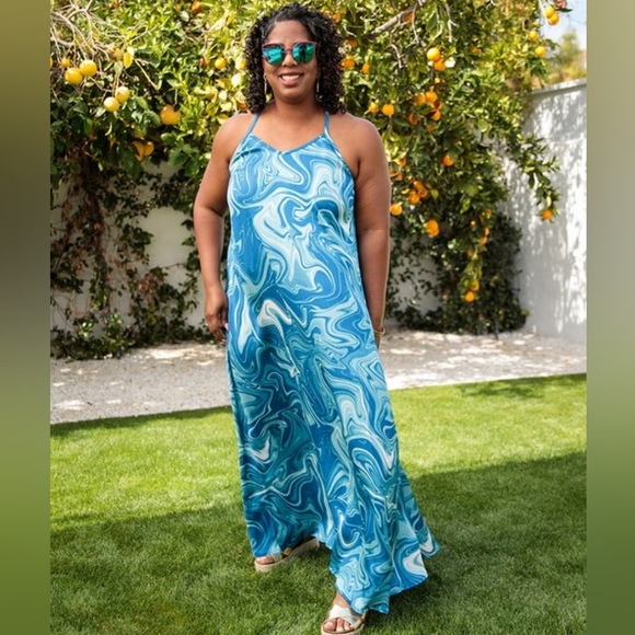 NEW LulaRoe Summer Dress Size Medium - Picture 1 of 4